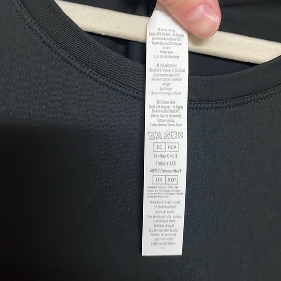 Joy Spels size XXL Sleeveless Athletic Workout and Lounge Black Stretchy Top - Picture 3 of 8